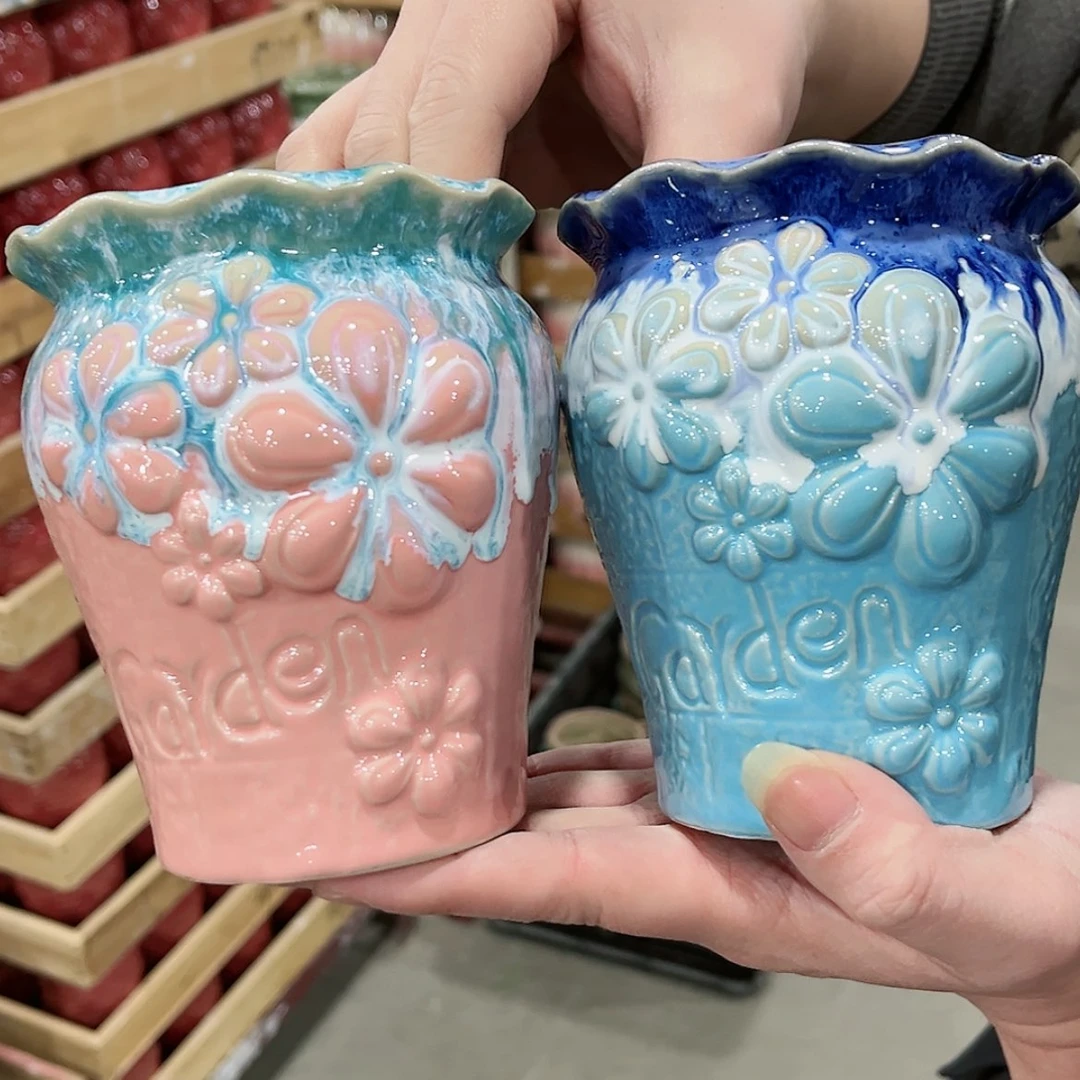 【闪购商品】陶瓷陶瓷多肉植物花盆