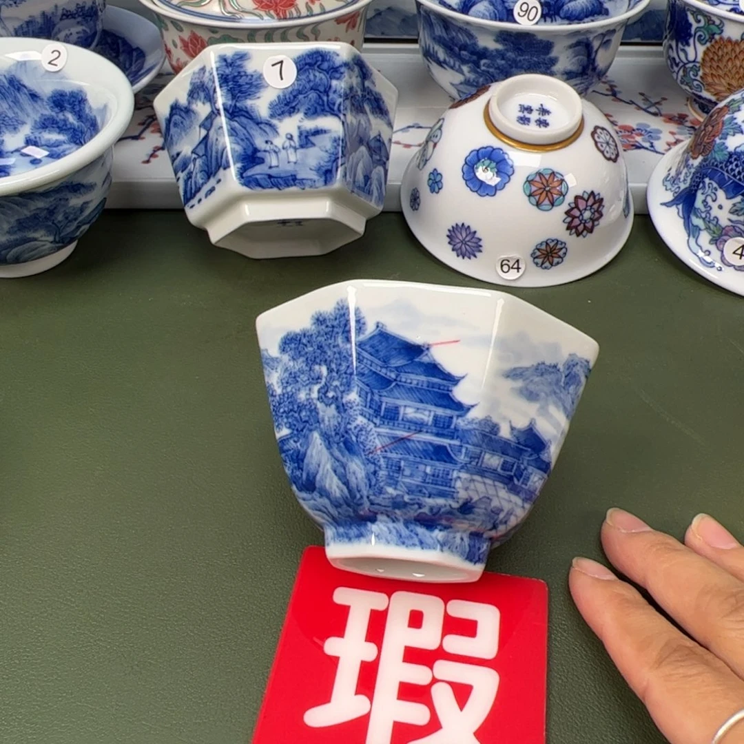 陶瓷景德镇纯手工纯手绘茶具木木6