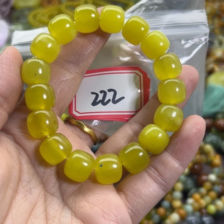 蛇纹石玉未镶嵌手链