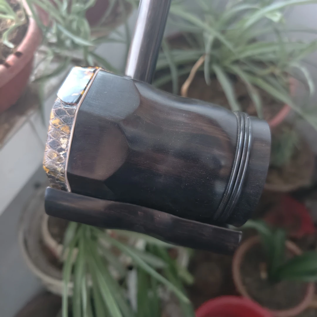 黑檀扁八角二胡二泉两用琴