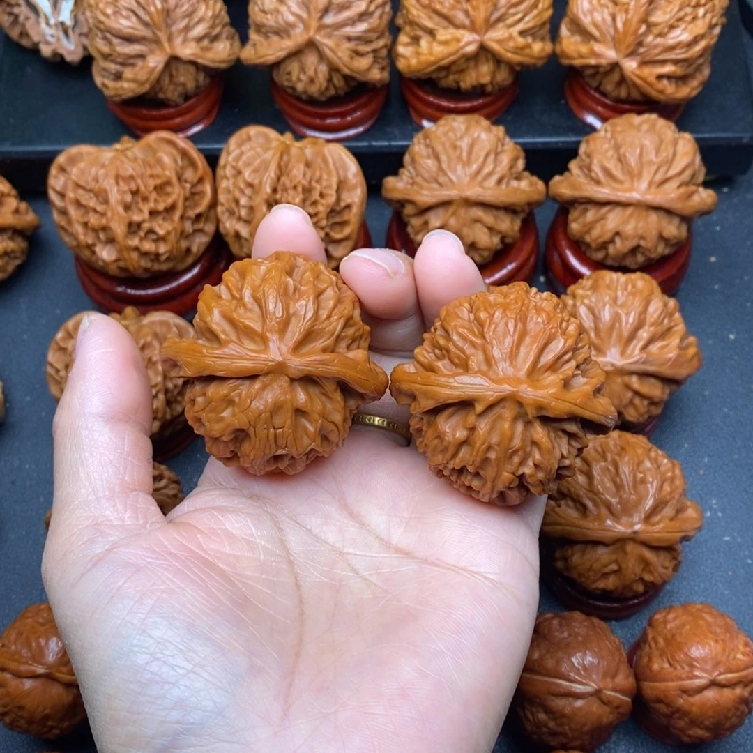 文玩核桃把件45宫灯