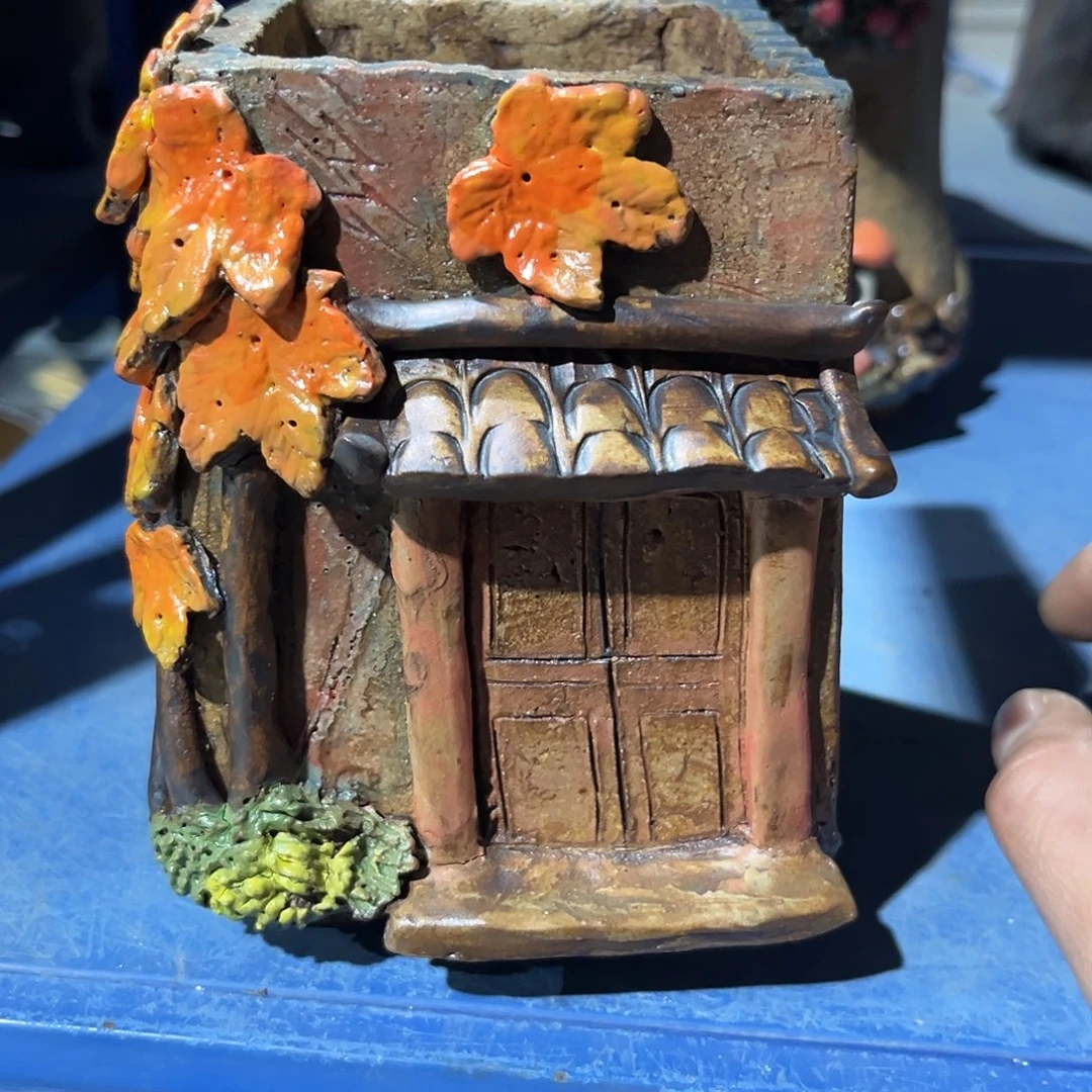 4微瑕号陶然花器多肉植物手工花盆