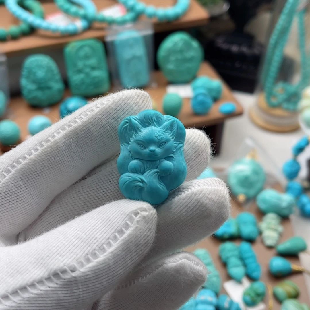 绿松石未镶嵌配饰