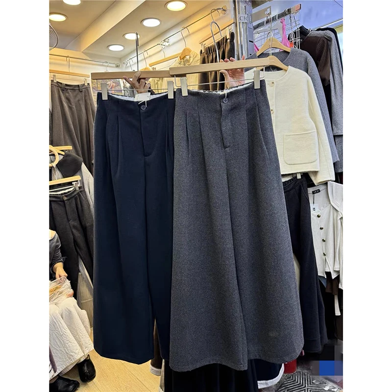 【大仙家】25285 显瘦女休闲风时尚裤子外穿秋冬韩版休闲裤宽松