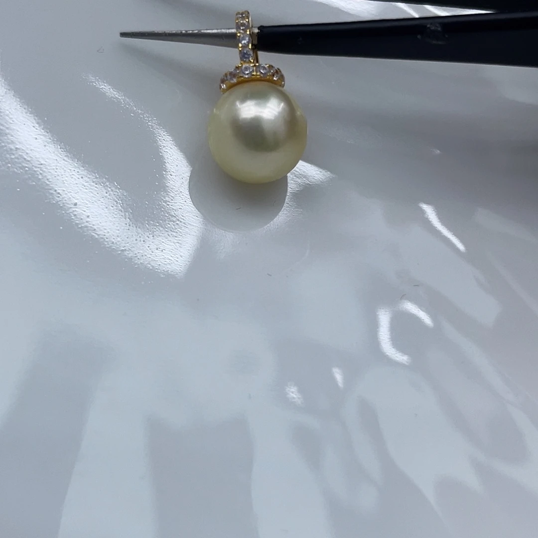 颈饰海水珍珠银S925镶嵌