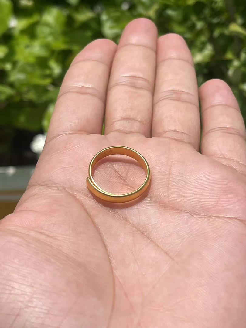 【边侨甄选】H-001-精工泥鳅背开口戒指