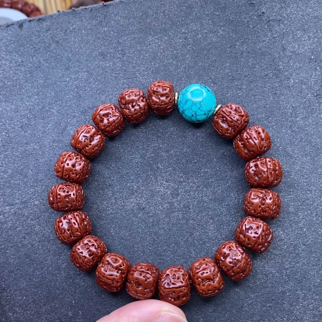 金刚菩提吊坠14+帝王花手串