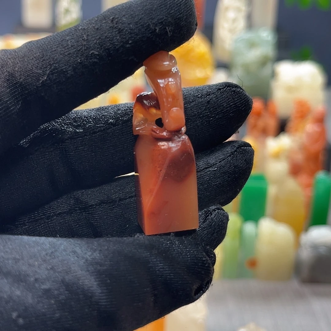 巴林石印石包邮包刻7375