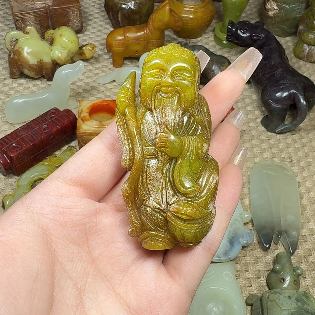 白玉菩提吊坠挂件