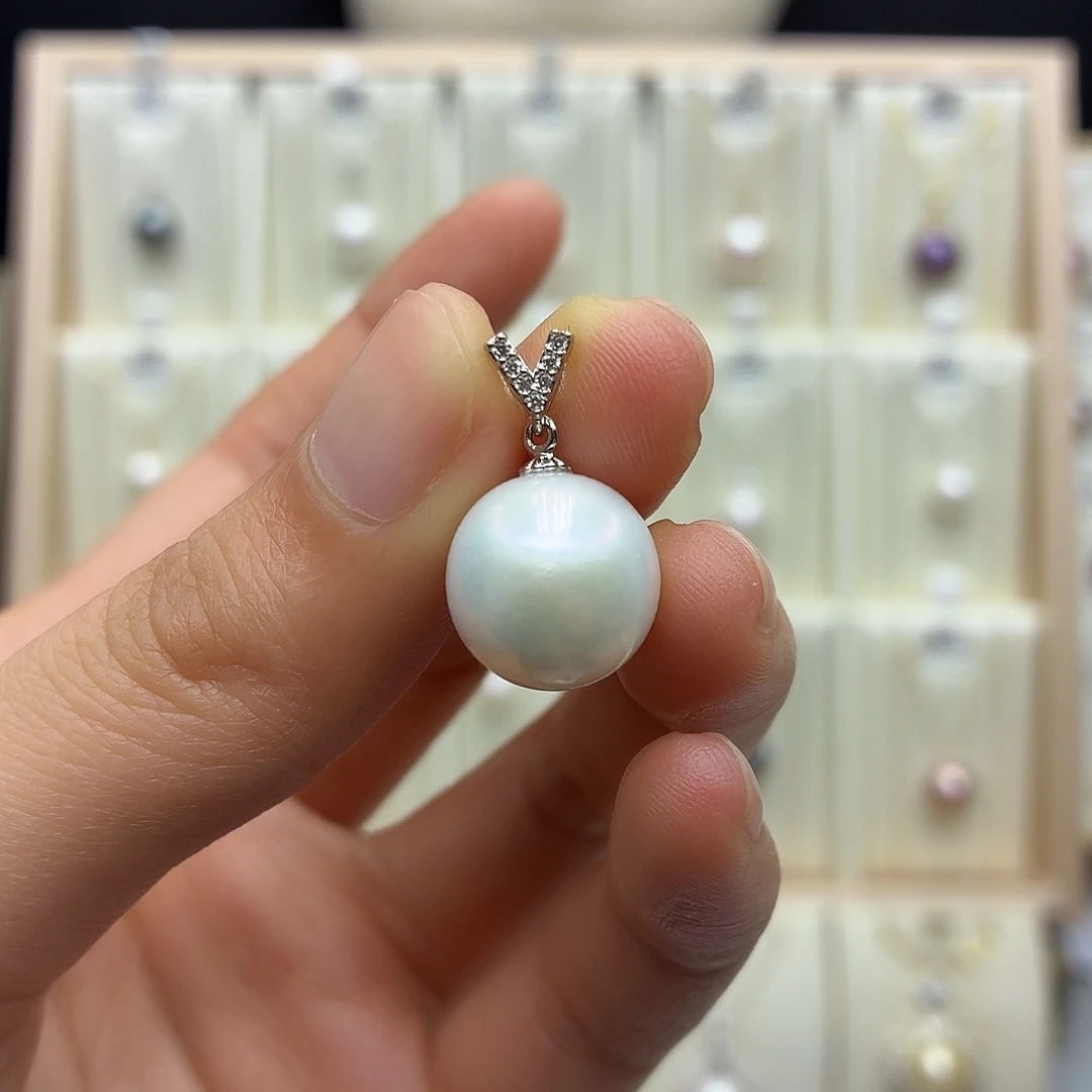 合金淡水珍珠颈饰