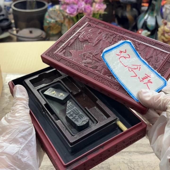 树脂古美术置物摆件