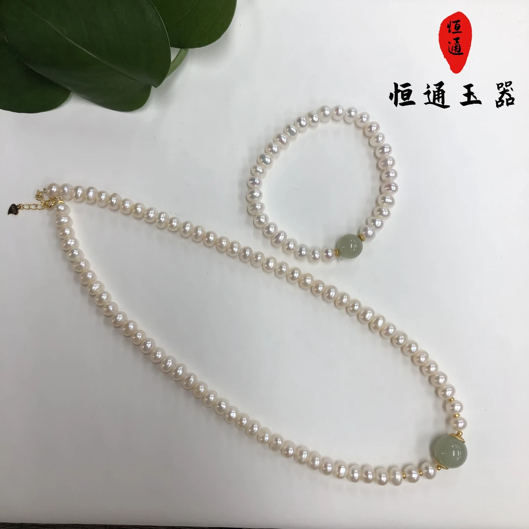 珍珠套链多样性发一规格约6mm-1-399