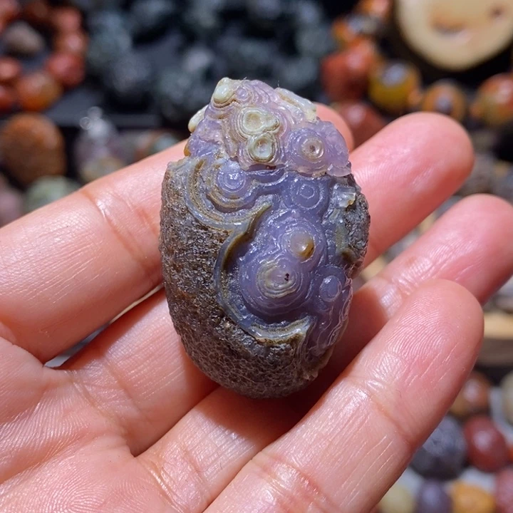 有机玻璃玛瑙原石放漏