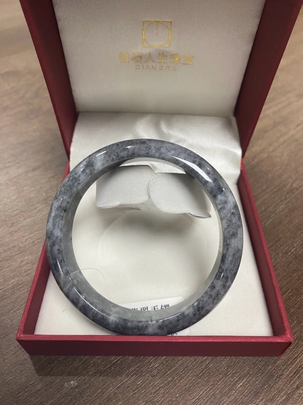 A64 天然缅甸A货翡翠手镯