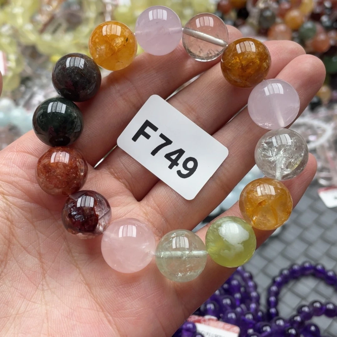 未镶嵌手串水晶多样性