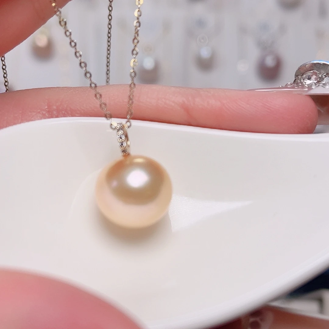 淡水珍珠未镶嵌吊坠(赠链)