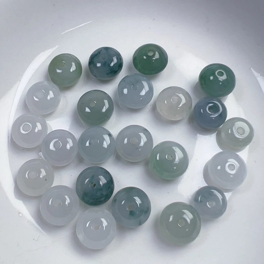 翡翠散珠翡翠鼓珠卡9➕一颗可挑