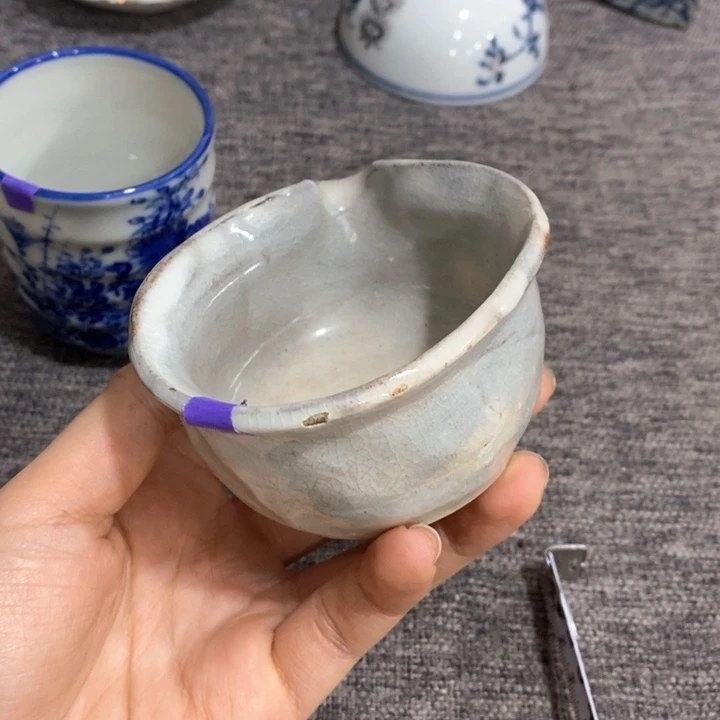 紫砂茶杯非常漂亮好看的碗