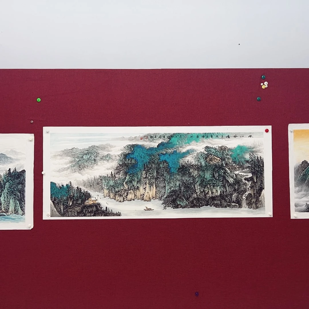 国画狼*国画作品集的故事