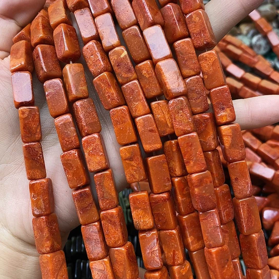 玛瑙/玉髓合金珠宝半成品三姑娘柱子一条