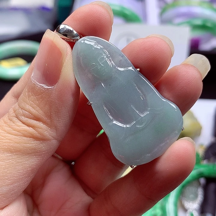 颈饰未镶嵌翡翠翡翠