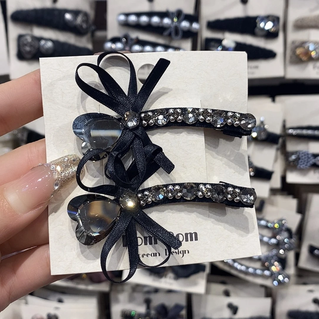 皮质铁合金弯弯鸭嘴夹