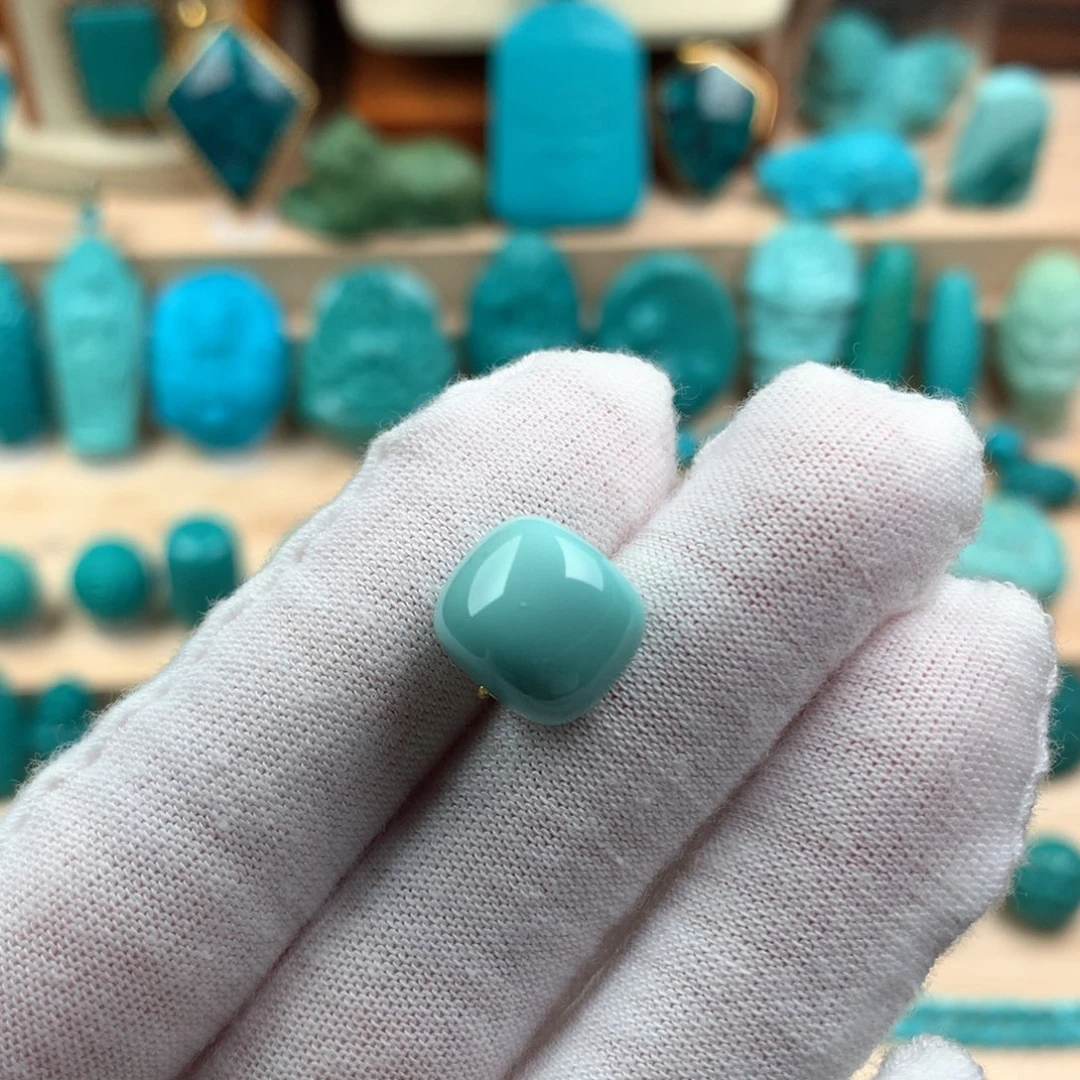 未镶嵌绿松石老型卡11.5