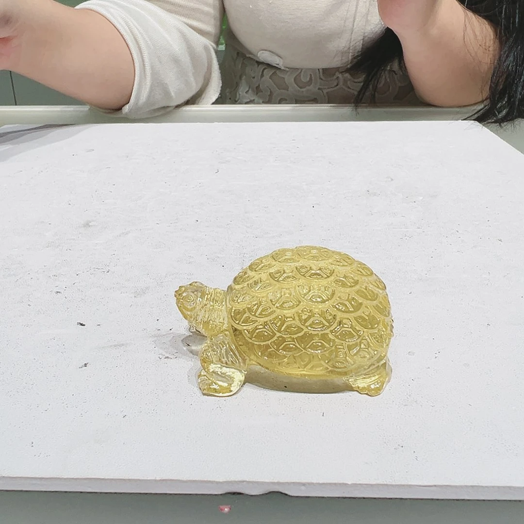 【闪购商品】手工艺品琉璃金钱龟来茶宠