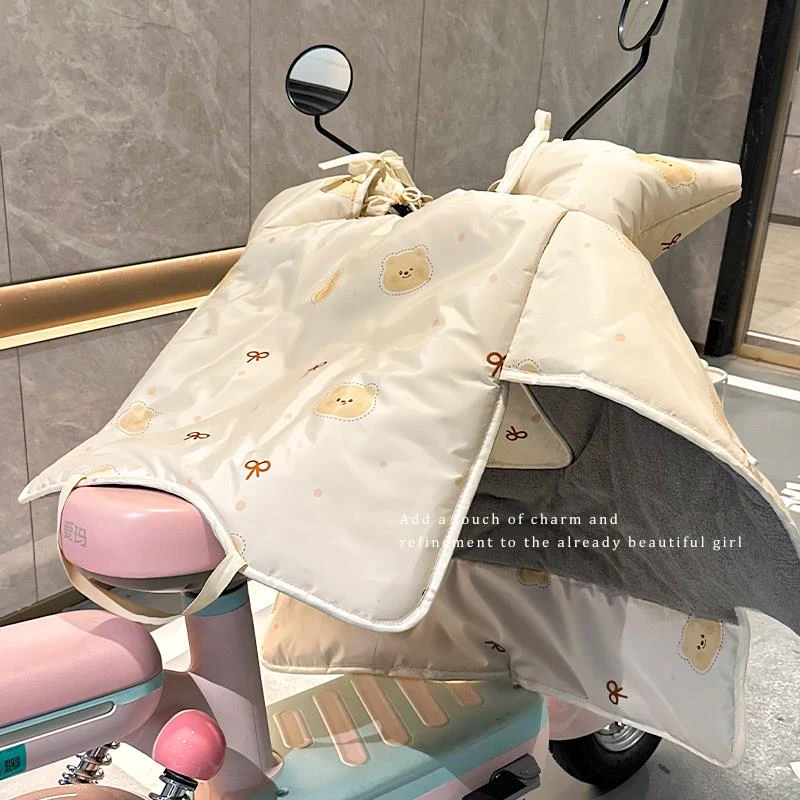 电动车被冬季加绒加厚冬天电摩托车秋冬四季通用防风防泼水