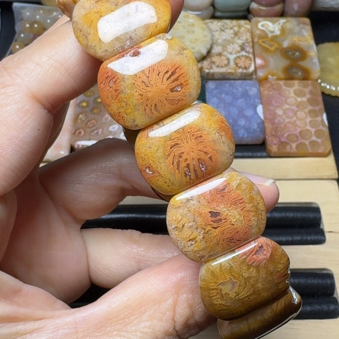 硅化玉跳动的火焰未镶嵌