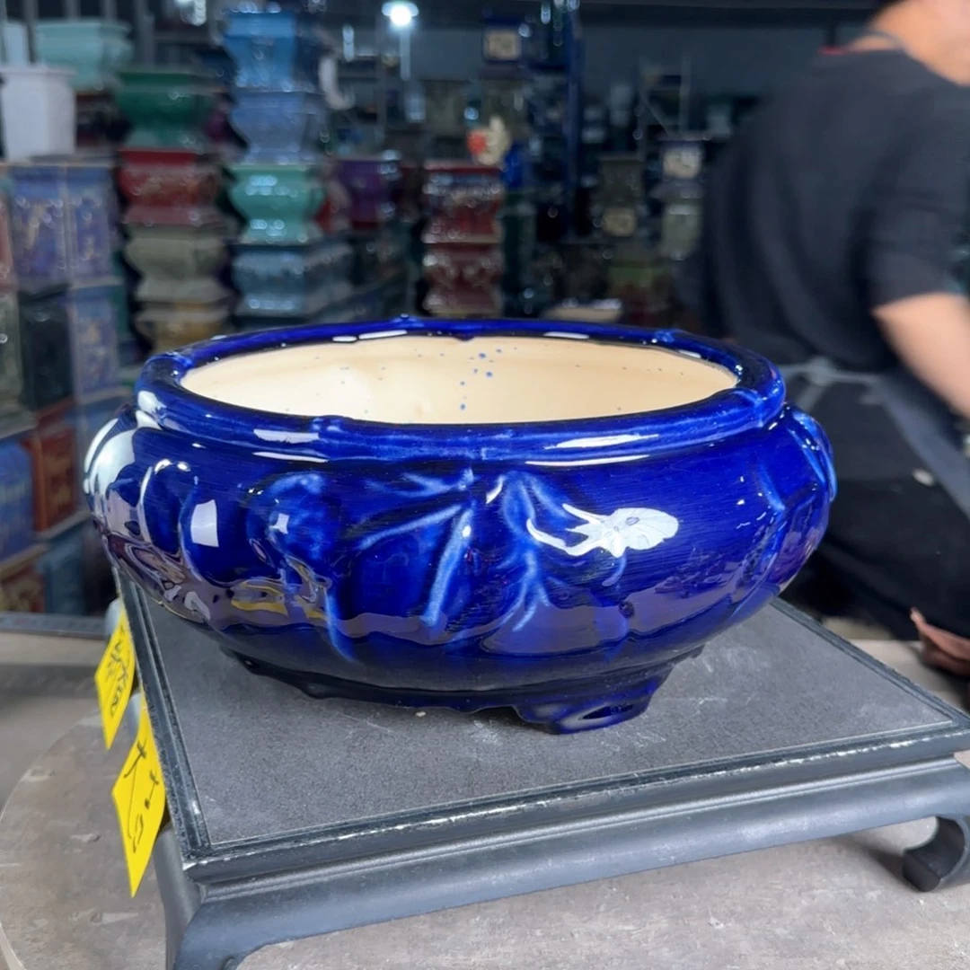 一风堂石湾花盆。微瑕109