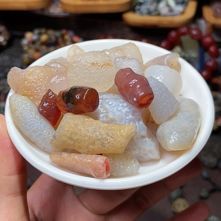 玛瑙/玉髓未镶嵌珠宝半成品春*