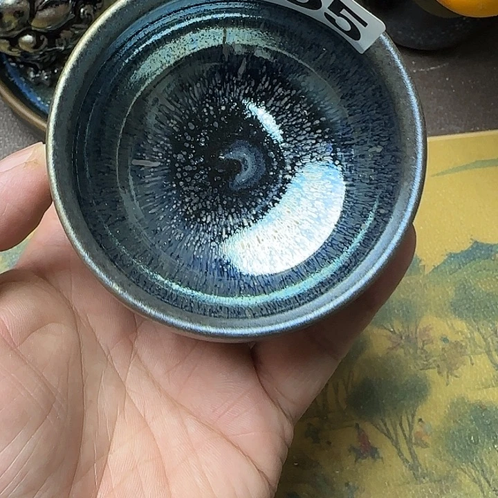 茶盏建盏杯主人杯龙窑柴烧