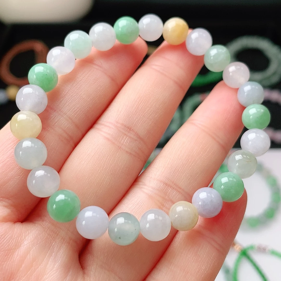 翡翠未镶嵌手链翡翠