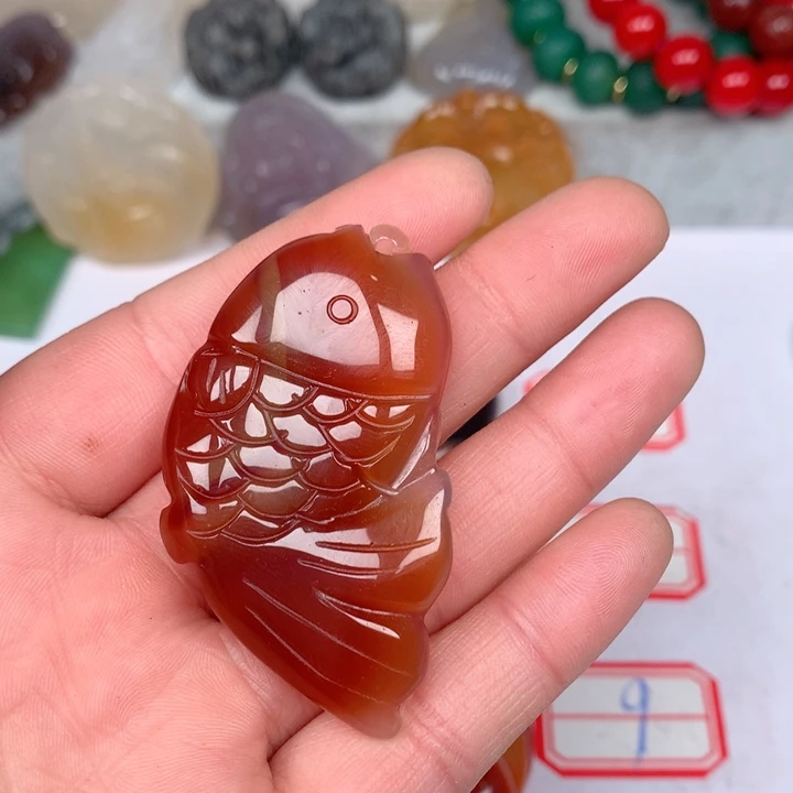 玛瑙/玉髓颈饰未镶嵌团****
