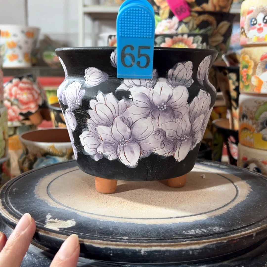 景德镇幸运花盆满38包邮