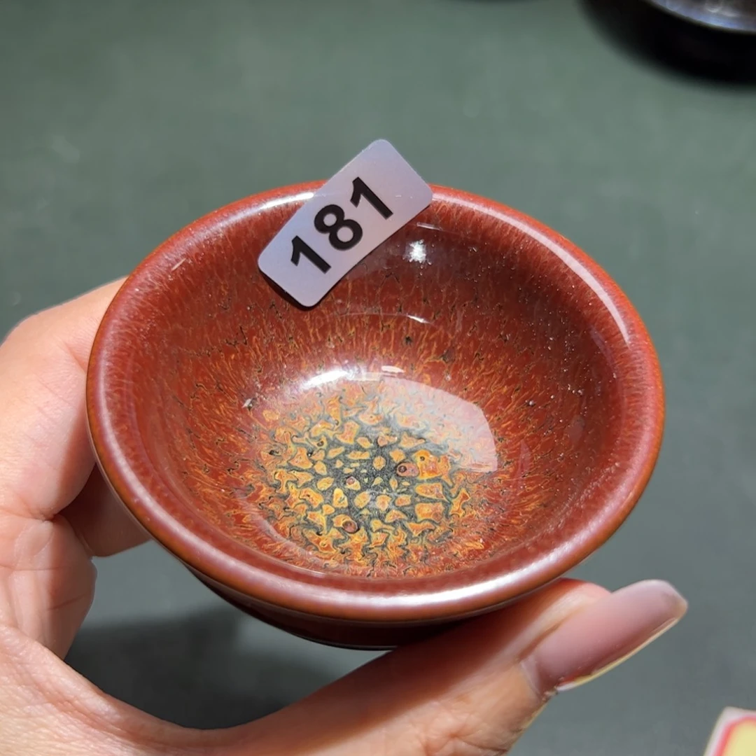 茶盏全手工原矿原釉建盏