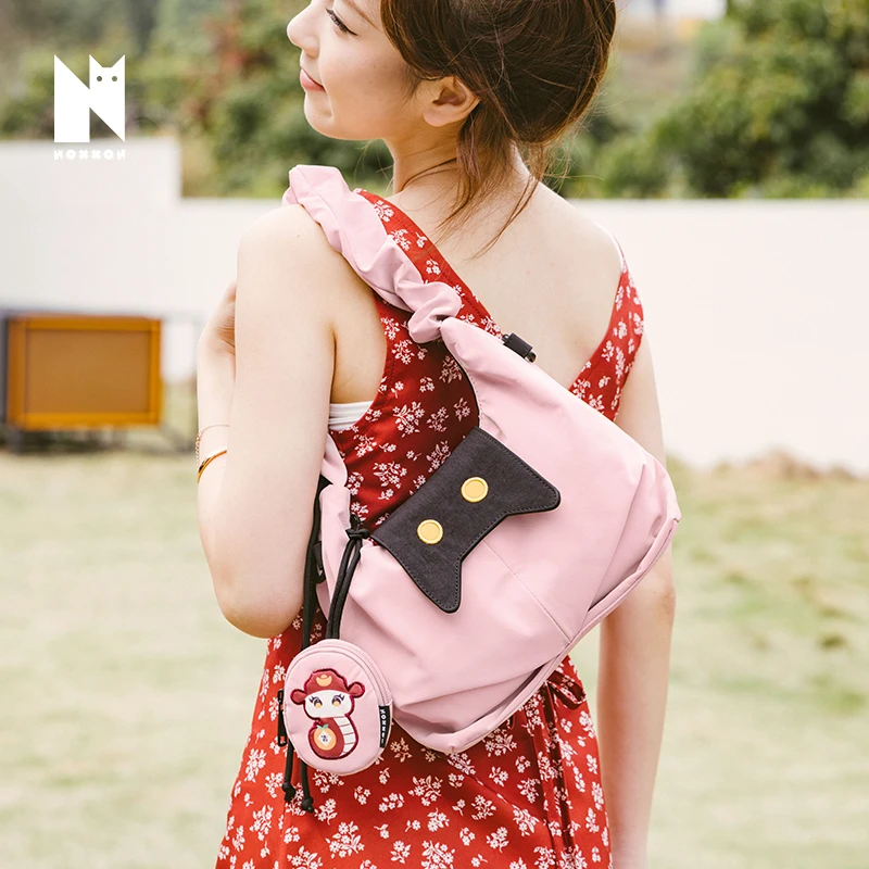 NOXXON蛇年限定单肩包卡通腋下包方形单肩斜挎包可爱百搭女ND0185