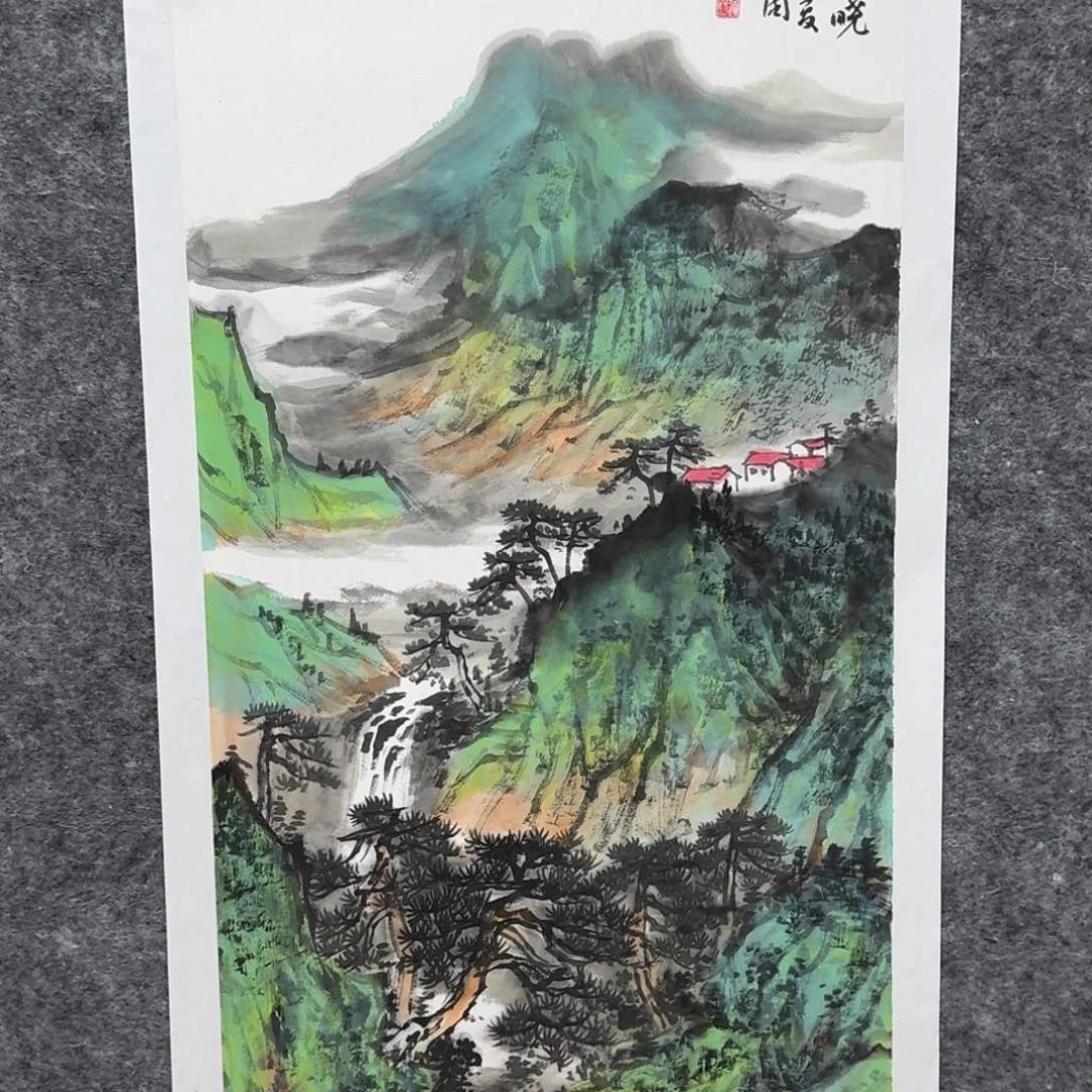 国画国画作品HJG老师