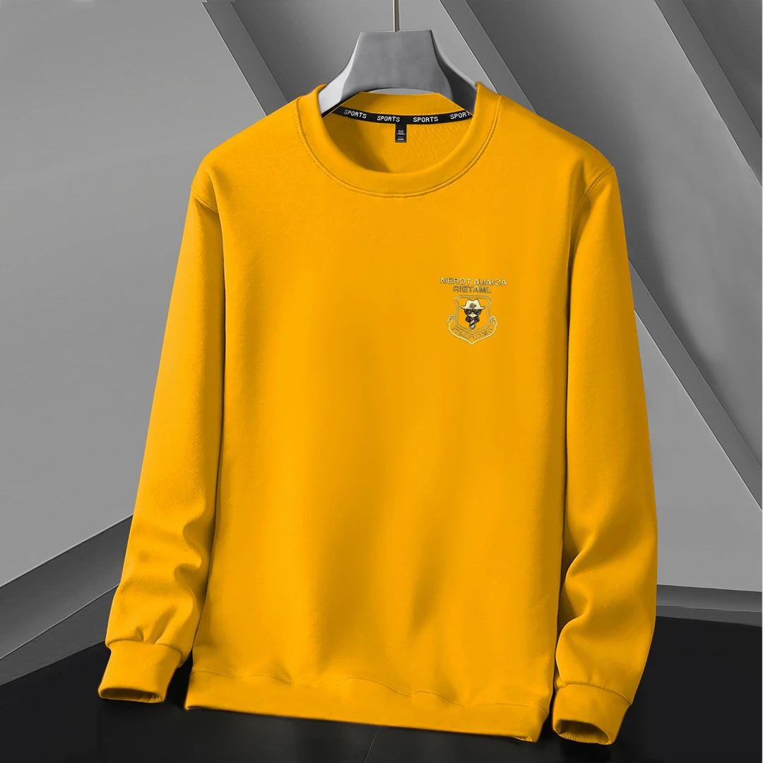 【可穿260斤】YiGuQi麦穗联名正品大码男装卫衣休闲重工印花轻奢潮