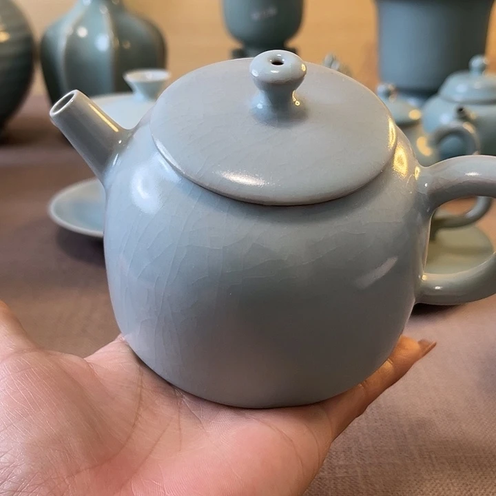 瓷片德钟一一一一一一壶