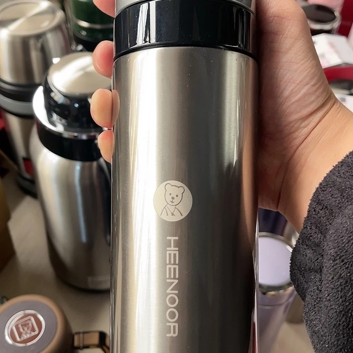 玻璃茶隔款希诺提手保温杯