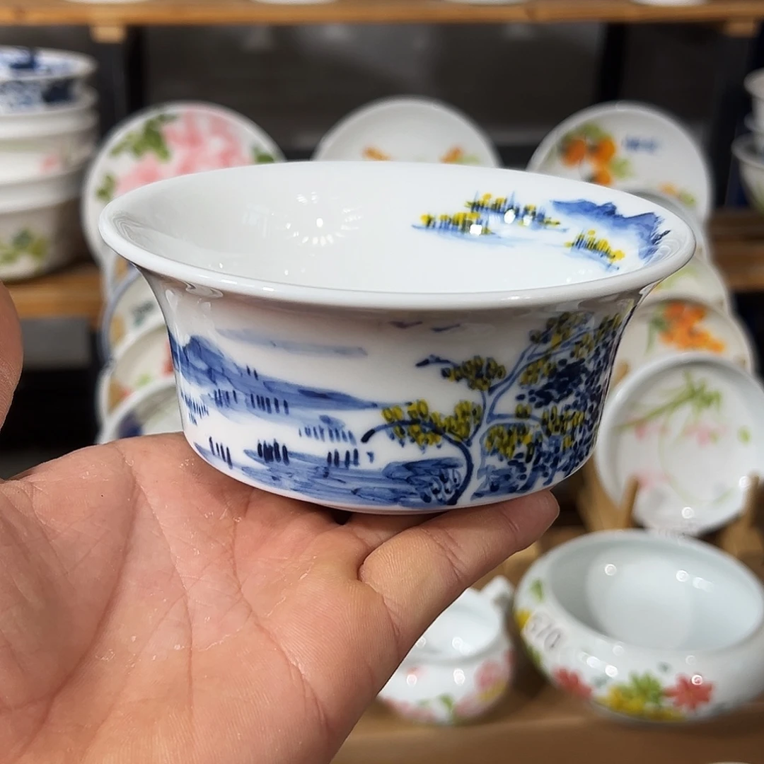 陶瓷景德镇高温陶瓷5寸碗