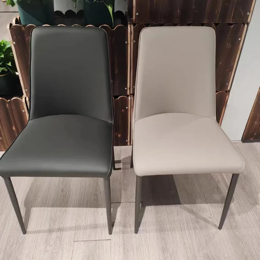 意式极简轻奢椅子靠背凳凳子酒店餐厅家用北欧小户型