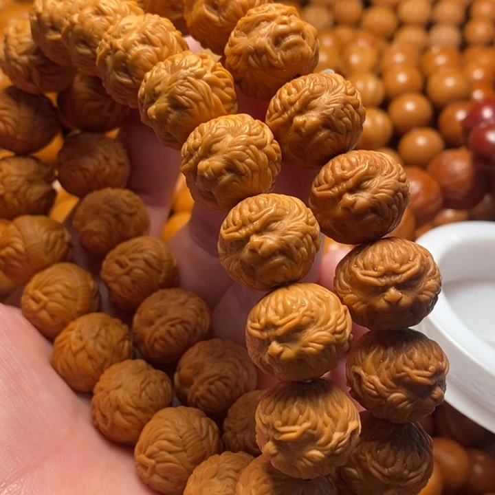 【闪购商品】猴头核桃手串小*狐悟空