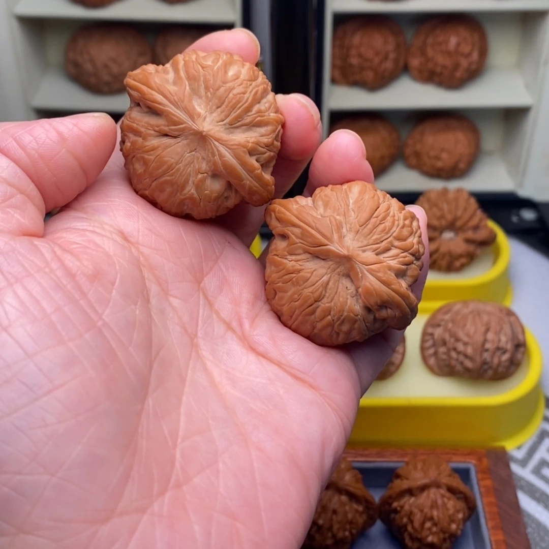 海***修文玩核桃把件41全品战鼓