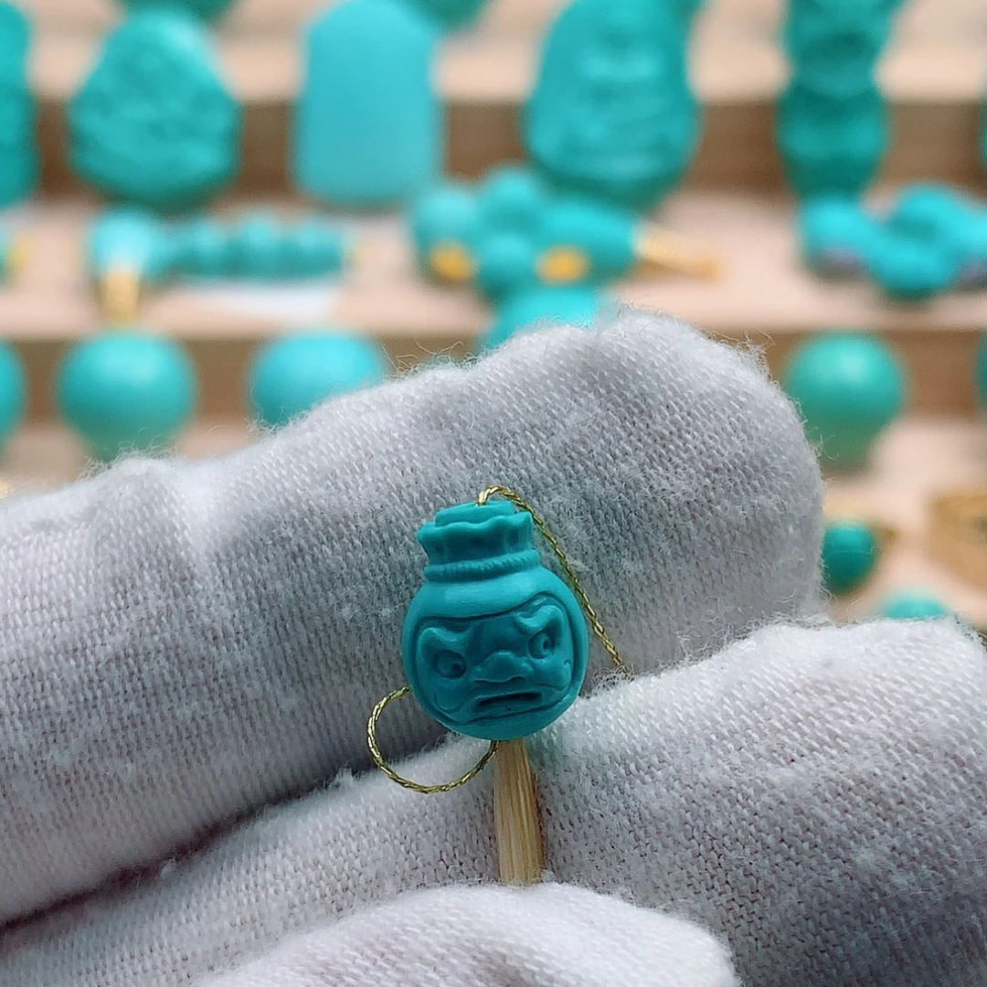 绿松石未镶嵌配饰