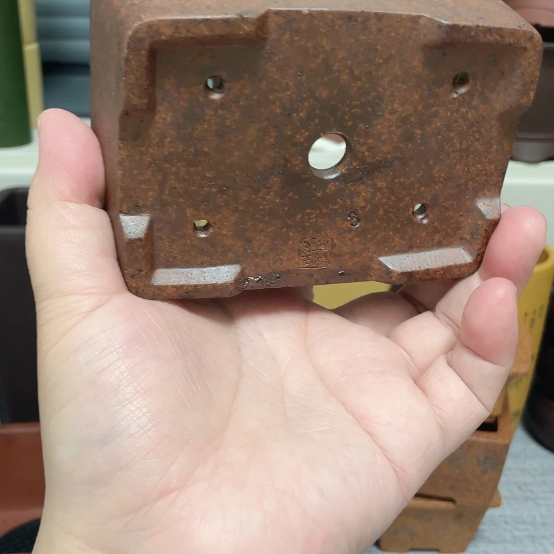 盆满花器铺精品宜兴紫砂10×7×2.5
