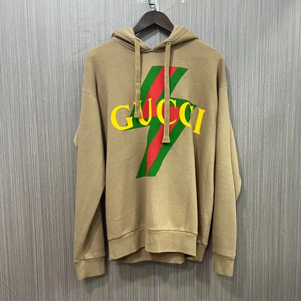 99新 GUCCI/古驰 99新Gucci古驰印花logo帽衫尺码：S