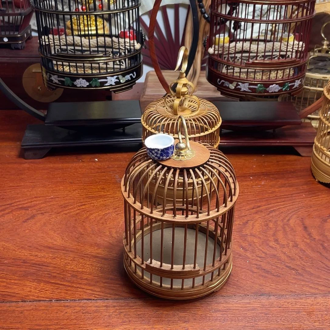 黄金檀圆形蝈蝈笼福利款